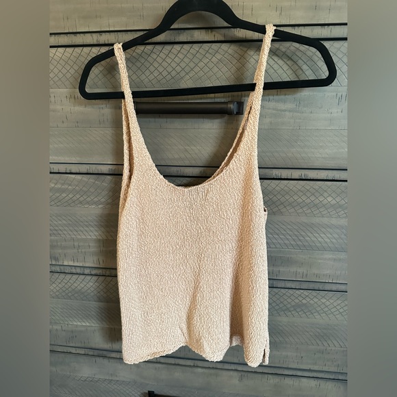aerie Tops - Beige Aerie Tan Tank Sz Small